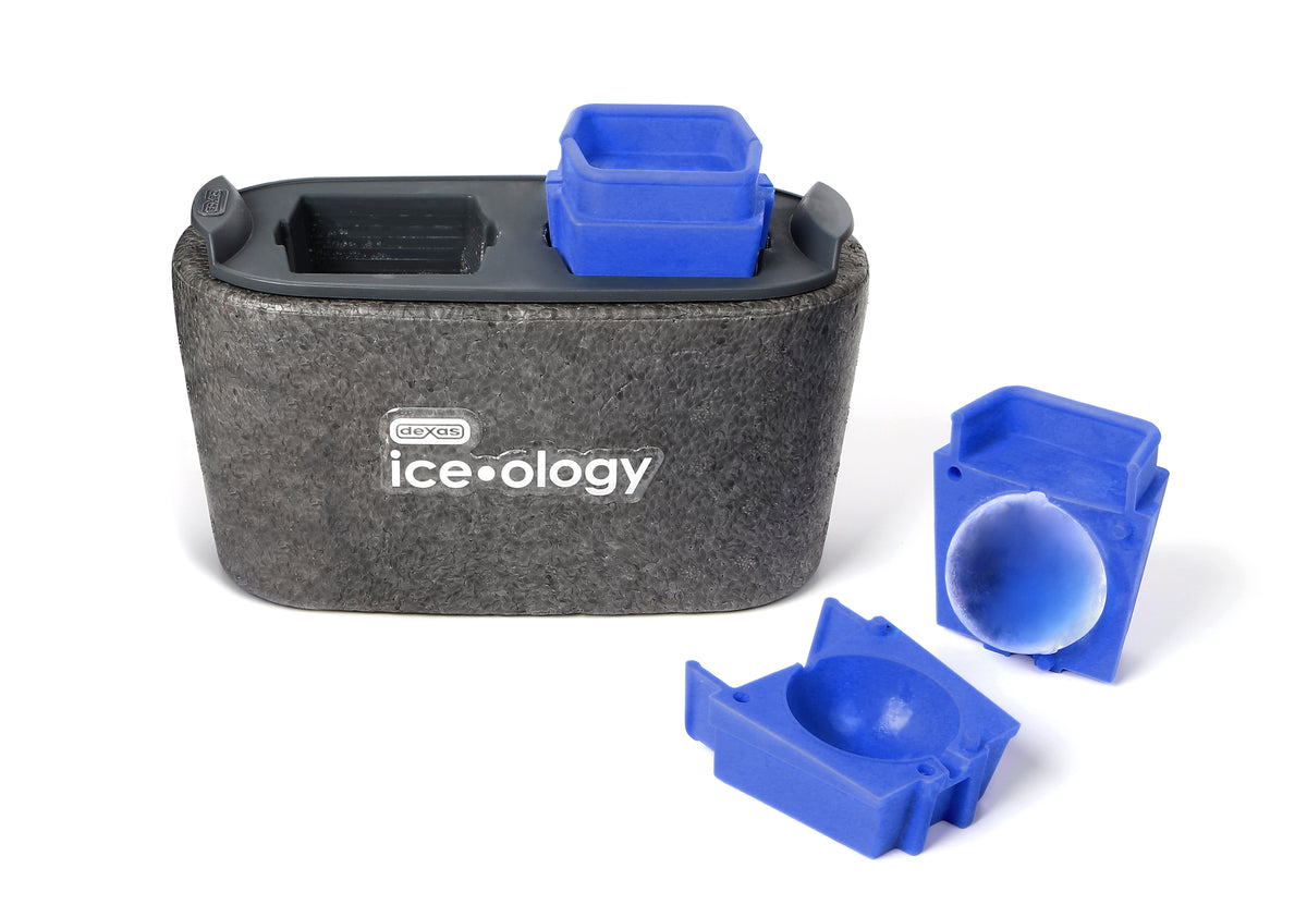 2 Sphere ice•ology™ Clear Ice Cube Trays (2) 2" Spheres Dexas® Online Store