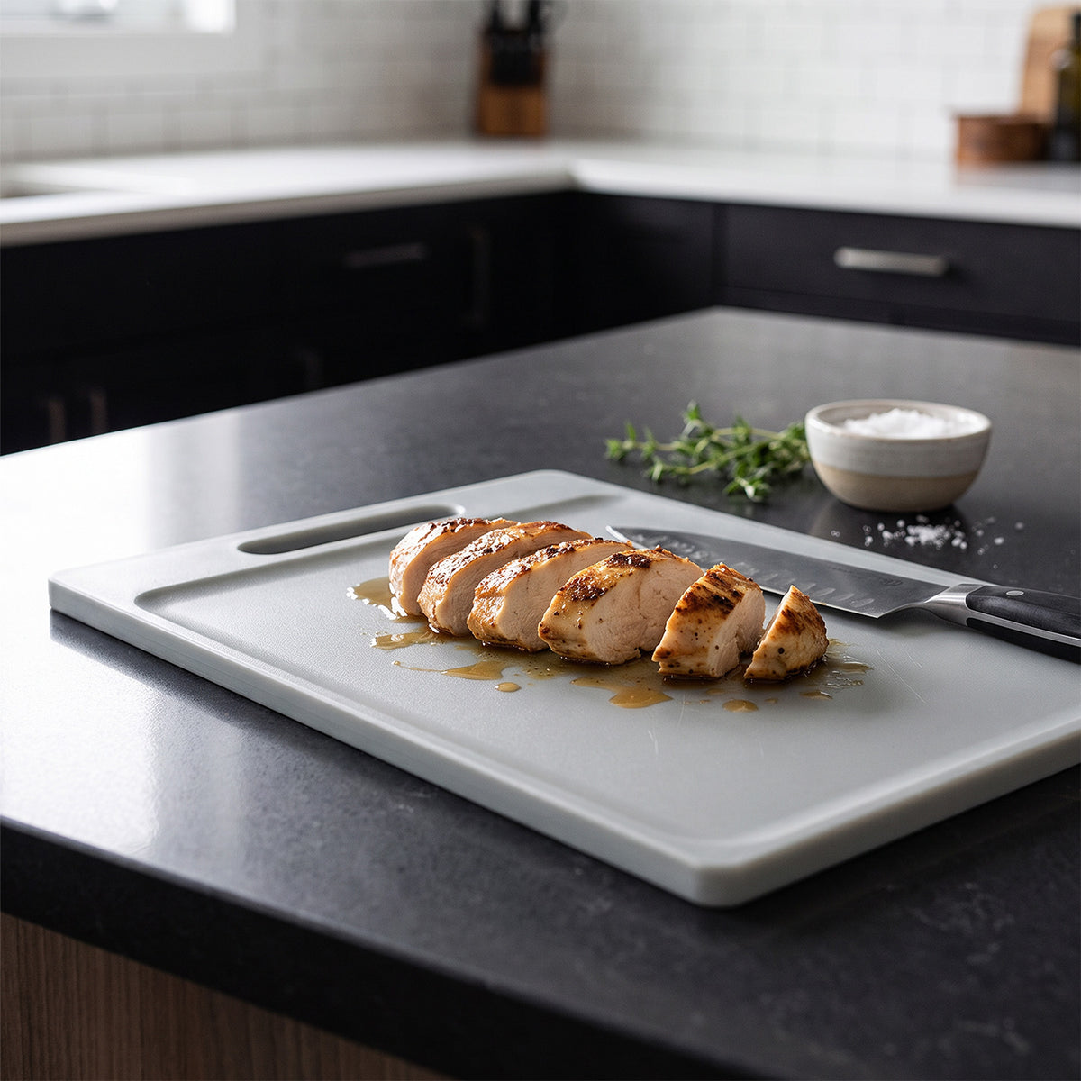 USA Poly Board Scoop Board with Handle