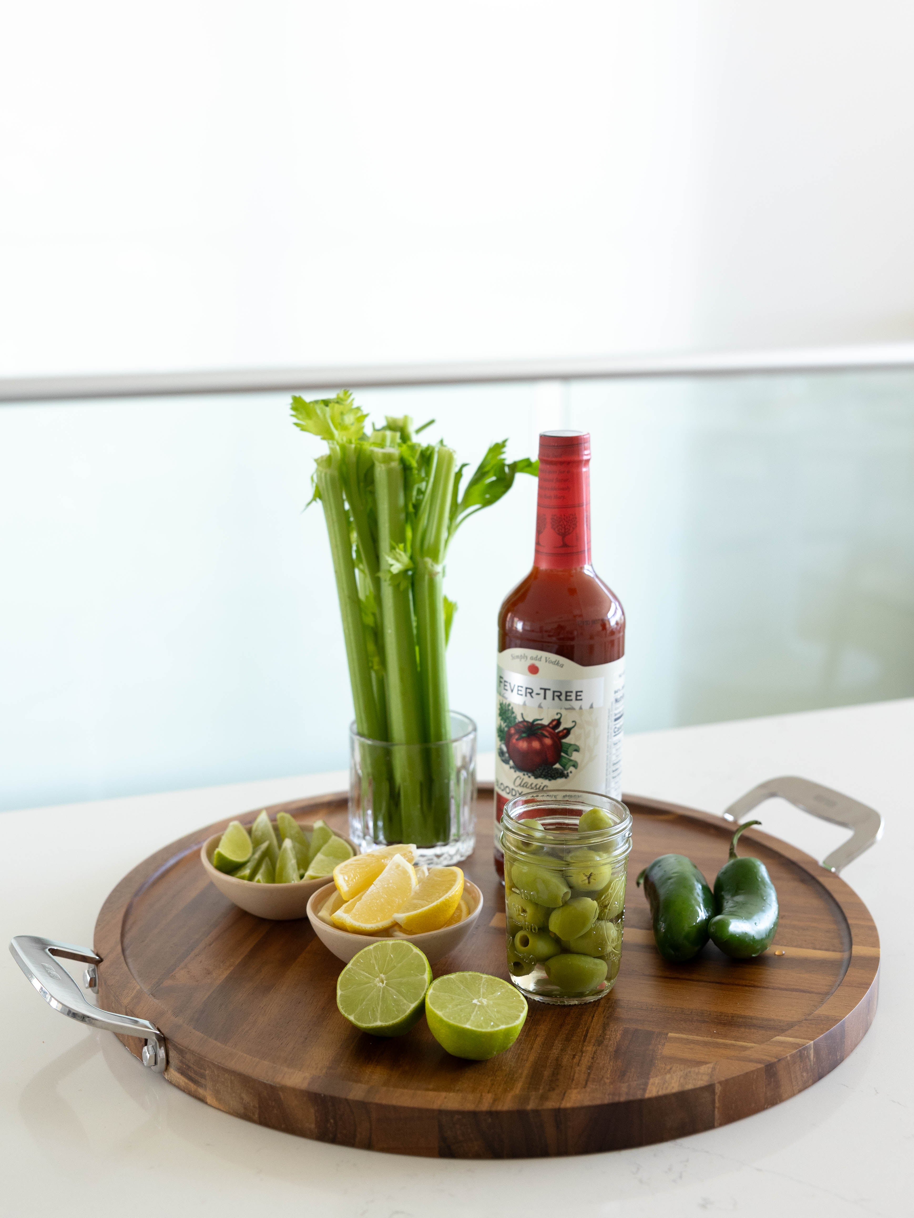 Herringbone Serving Board