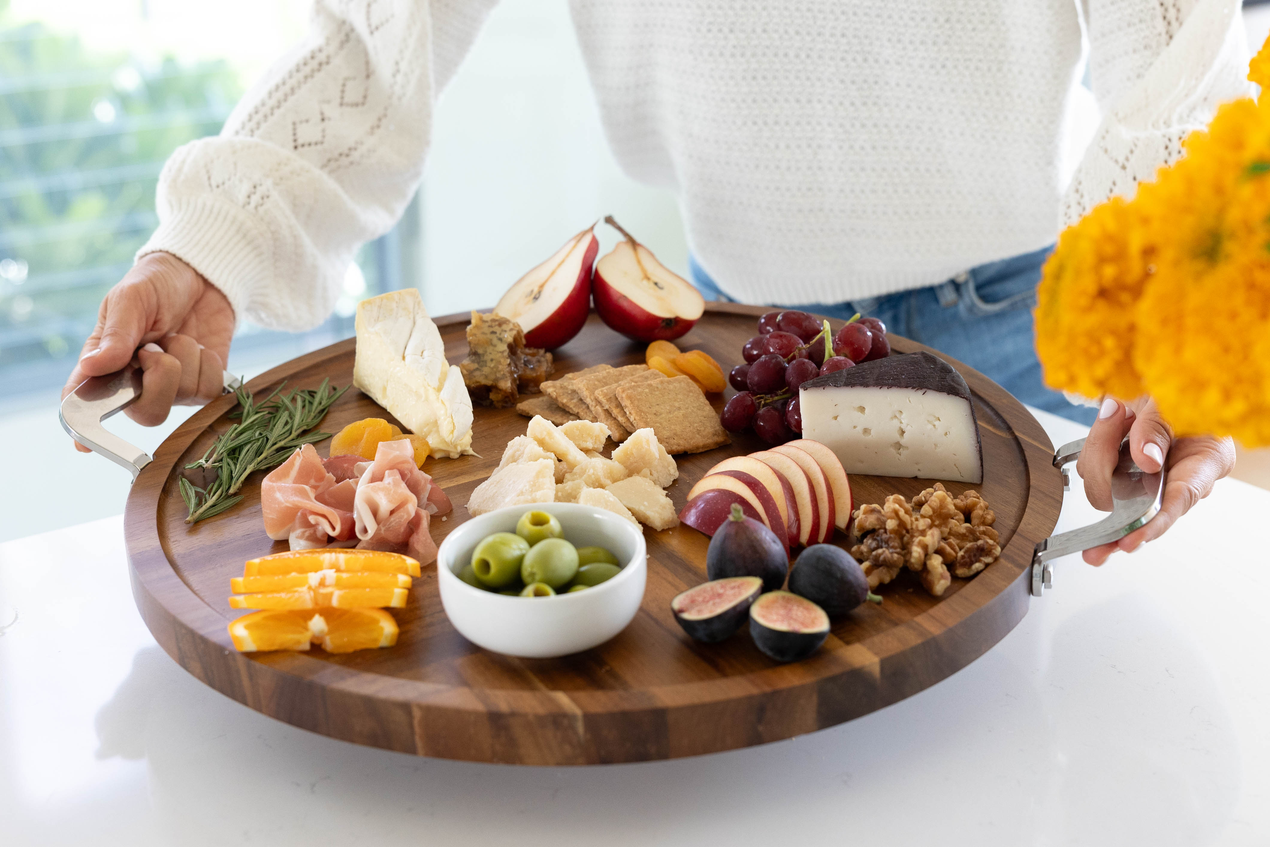 Herringbone Serving Board
