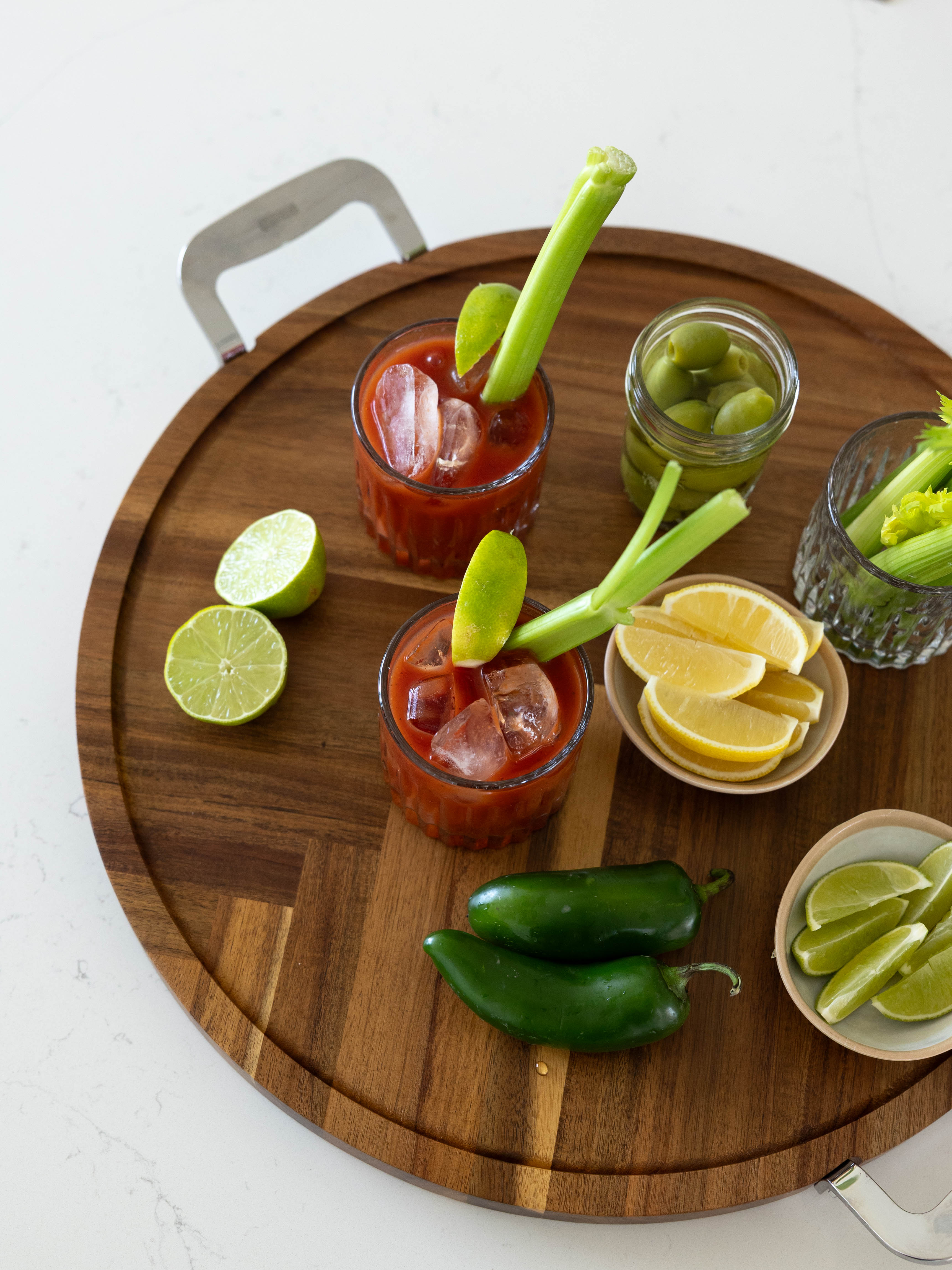 Herringbone Serving Board
