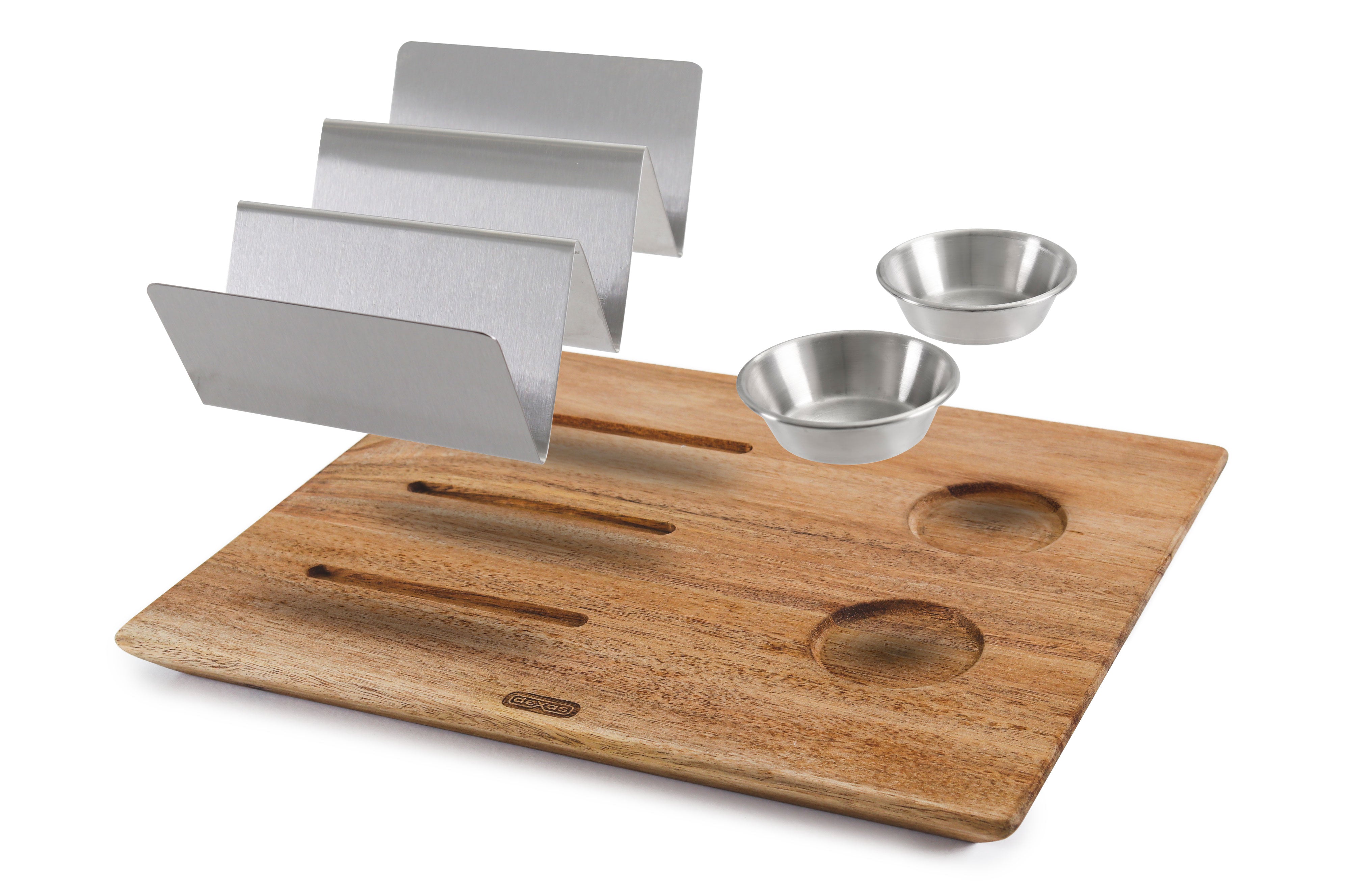 Acacia Wood Taco Board