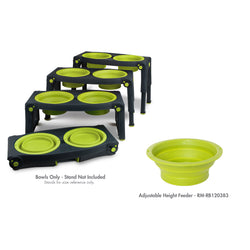 Replacement Bowls for Elevated, Collapsible Feeders.