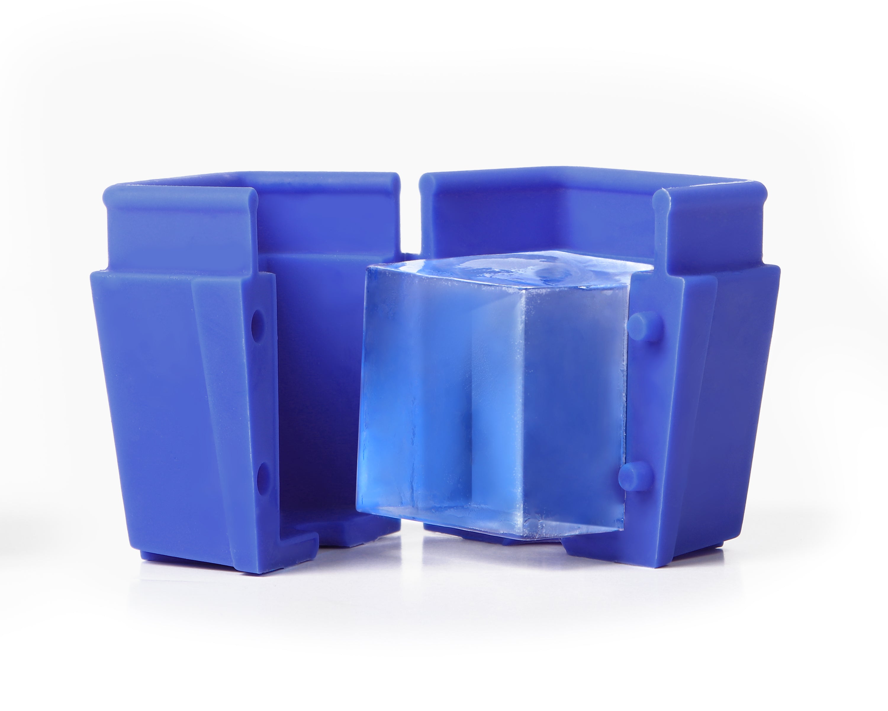 2 Cube ice•ology™ Clear Ice Cube Trays (2) 1.75" Cubes