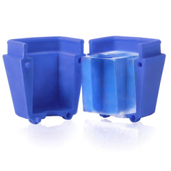 8 Small Cube ice•ology™ Clear Ice Cube Trays (8) 1.375" Cubes
