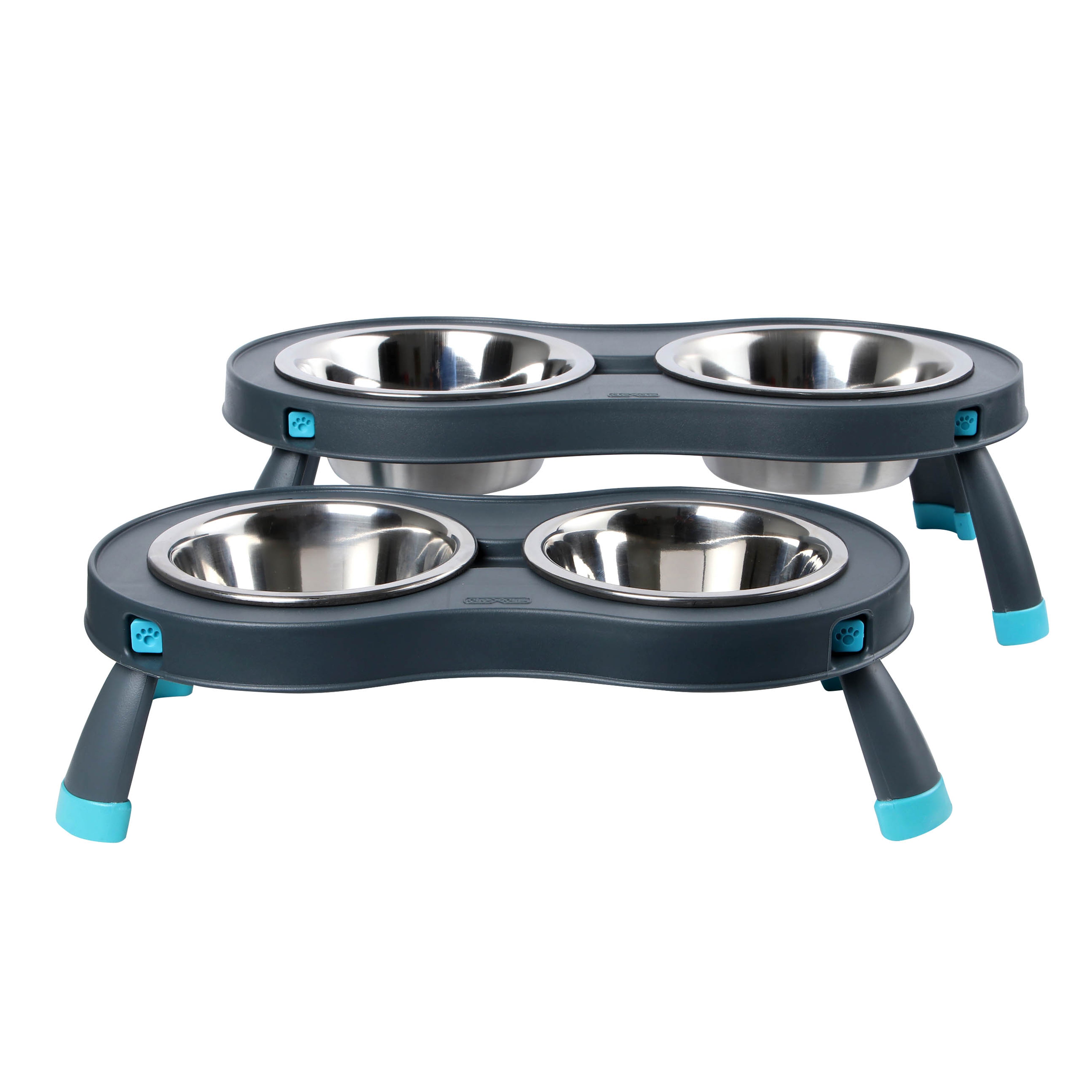 Stainless Steel Replacement Bowls for Elevated Feeders - Set of 2
