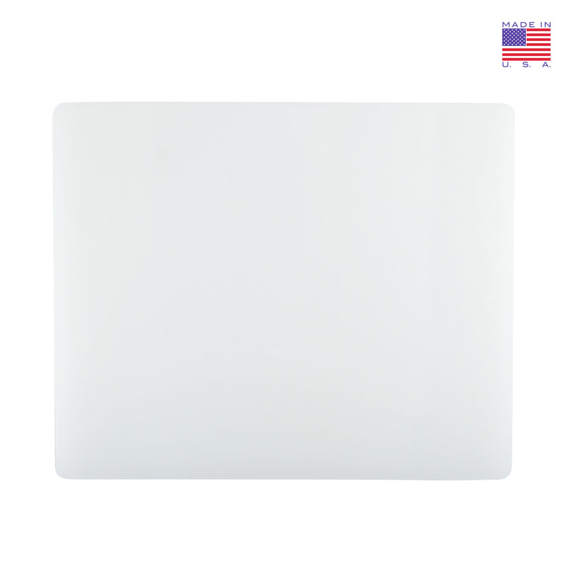 Snow River Cutting Board 7-1/2 X 13-3/4 Non-Toxic, Odorless Plastic White  
